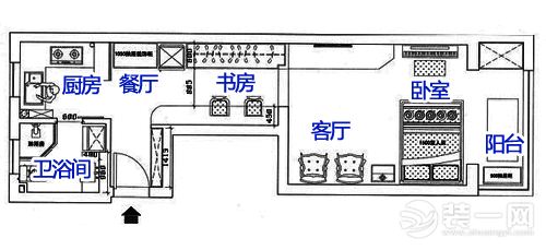 小户型装修案例